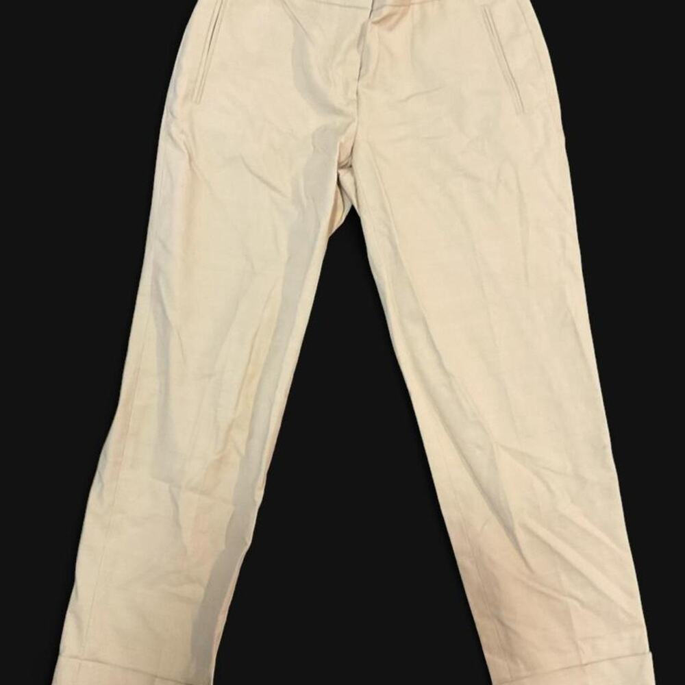 Loft julie fit khaki cuffed